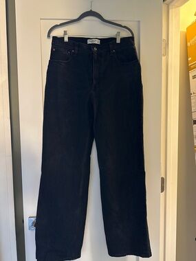 NWOT 90s Relaxed High Rise Black Jeans